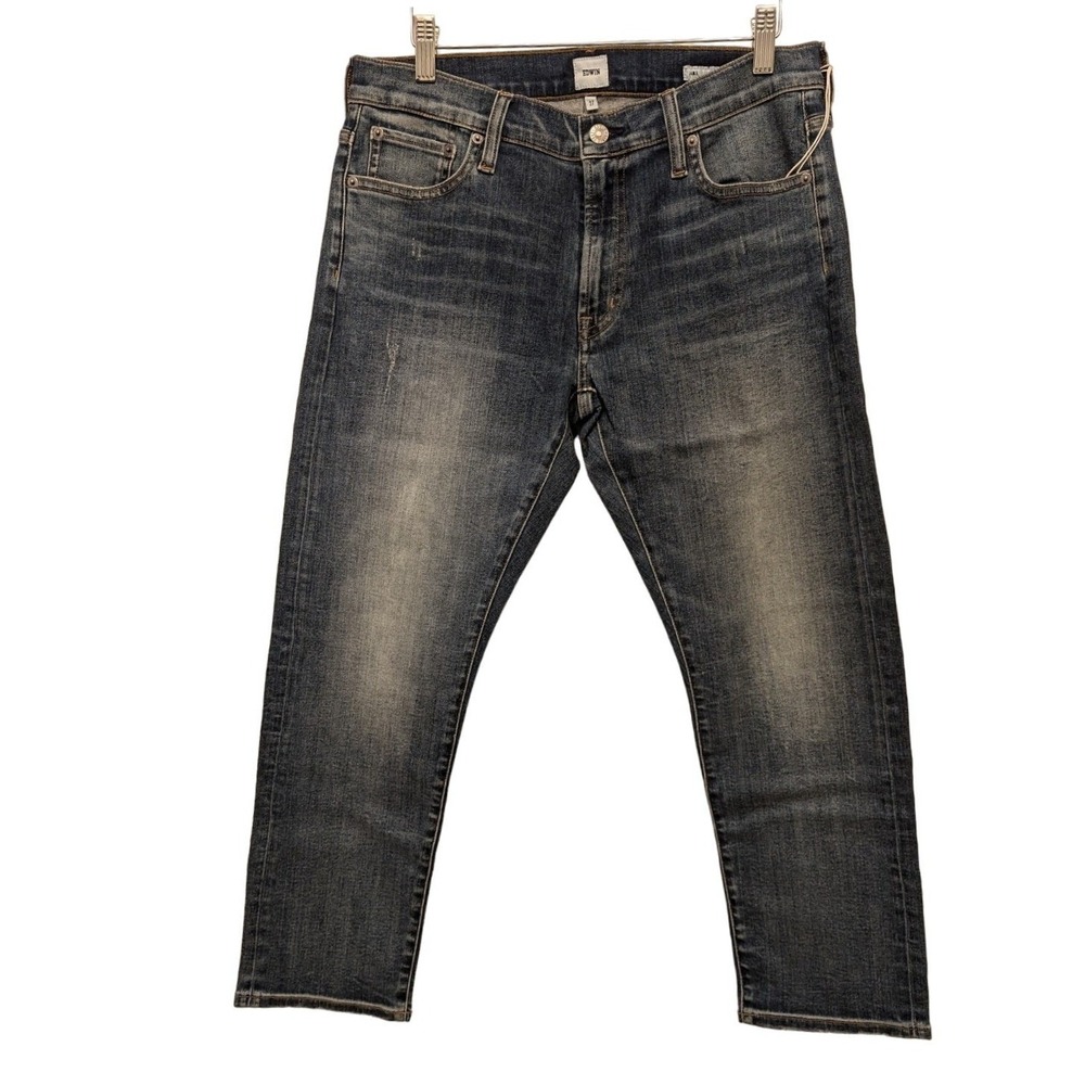 Edwin Jamie Boyfriend Jean Double Dare Cropped Mid Rise Tapered Leg Slim Fit NEW